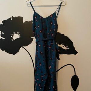 Bright leopard dress